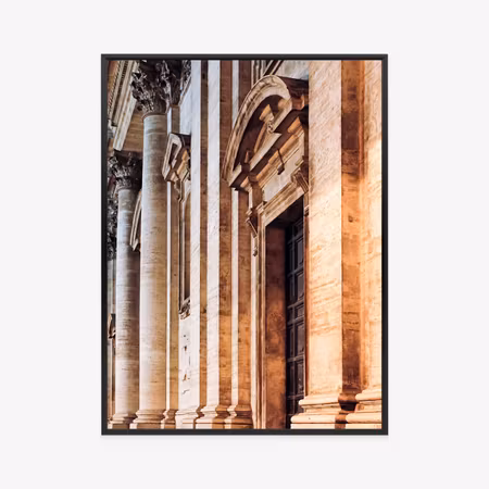 Poster med ram - Church of saint ignatius of