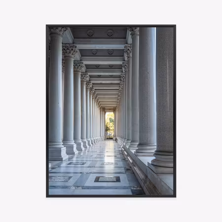 Poster med ram - Roman column architecture