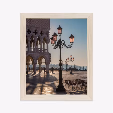 Poster med ram - Doge amp s palace and st mark amp
