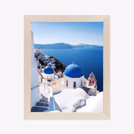 Poster med ram - Traditional white architecture