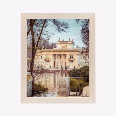 Poster med ram - The royal palace on the water in