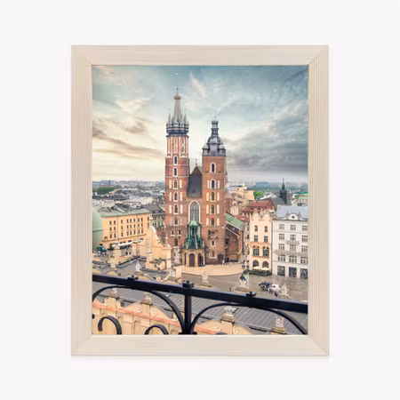 Poster med ram - St mary amp s church in krakow