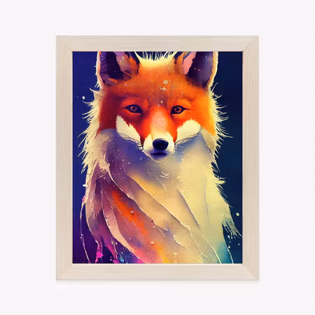 Poster med ram - Beautiful fine art portrait of