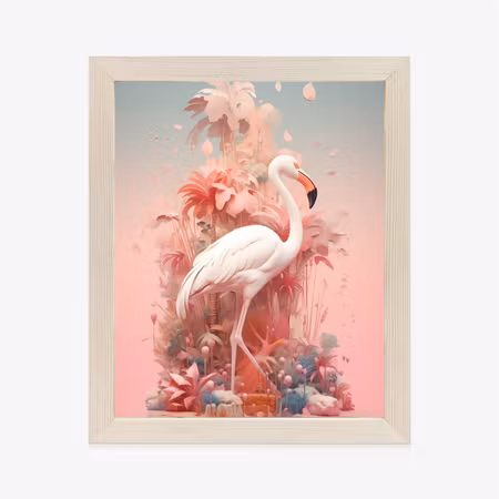 Poster med ram - Surreal illustration with a
