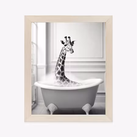 Poster med ram - Surreal illustration with a