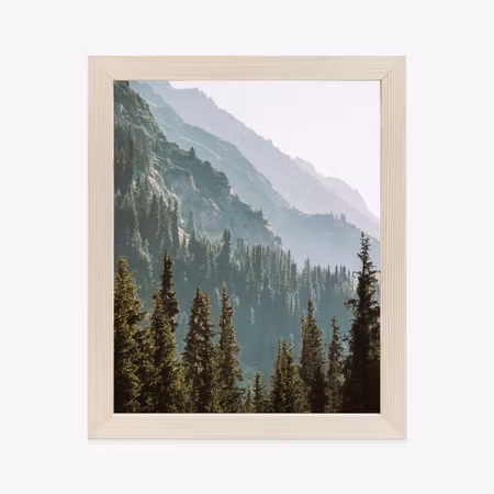 Poster med ram - Kyrgyzstan nature landscape