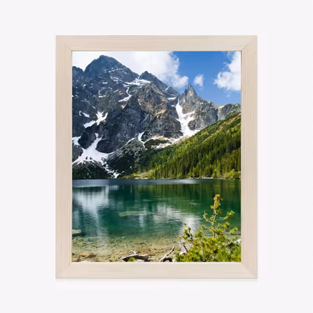 Poster med ram - Morskie oko in the polish tatra