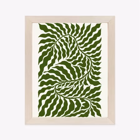 Poster med ram - Botanical composition minimalist