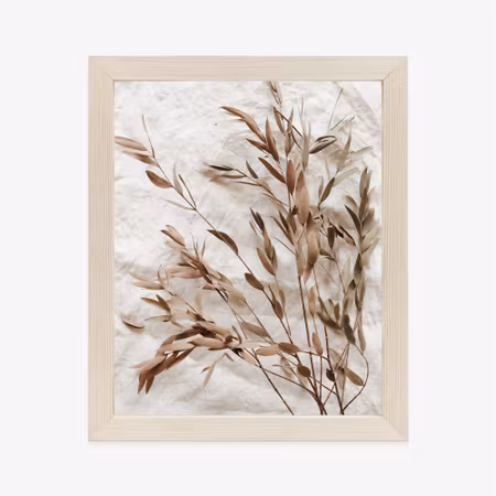 Poster med ram - Dry eucalyptus leaves