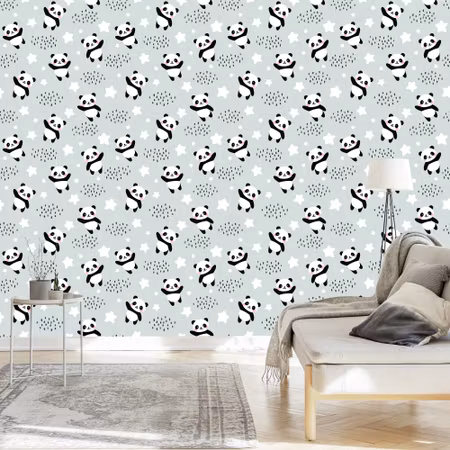 Tapet - Pandas Bland Stjärnorna