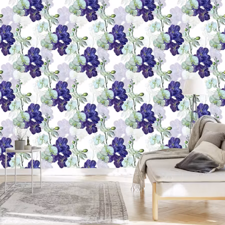 Tapet - Orkid Orkid Blommor Natur