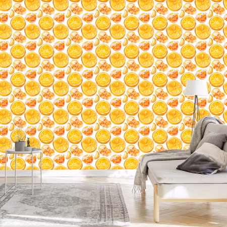 Tapet - För Köket Frukt Citrus Apelsiner