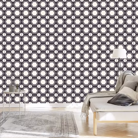 Tapet - Geometrisk Modernistisk Abstraktion