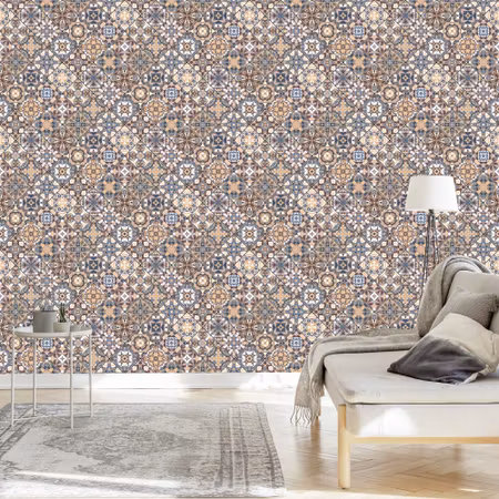 Tapet - Vacker Mosaik i Orientalisk Stil