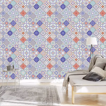 Tapet - Dekorativ Mosaik