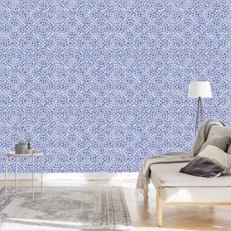 Tapet - Geometrisk Mosaik för Matsalen