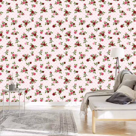 Tapet - Vintage Rosor