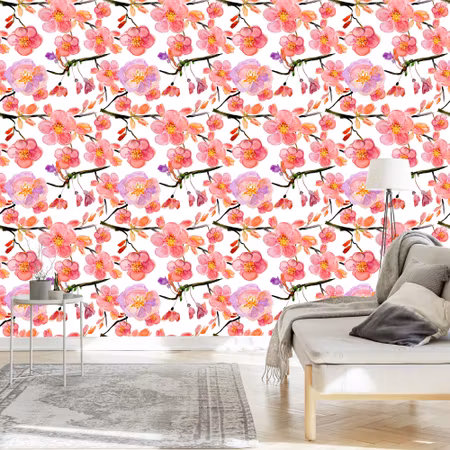Tapet - Orkider Blommor Natur Växter för