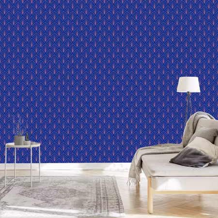 Tapet - Geometrisk Art Dco
