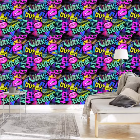 Tapet - Graffiti Stil