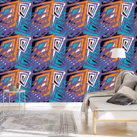 Tapet - Moderna Graffititeckningar