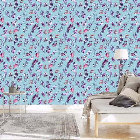 Tapet - Flora i Boho Stil