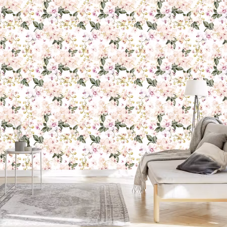 Tapet - Orkid Orkid Blommor Natur för Vardagsrum