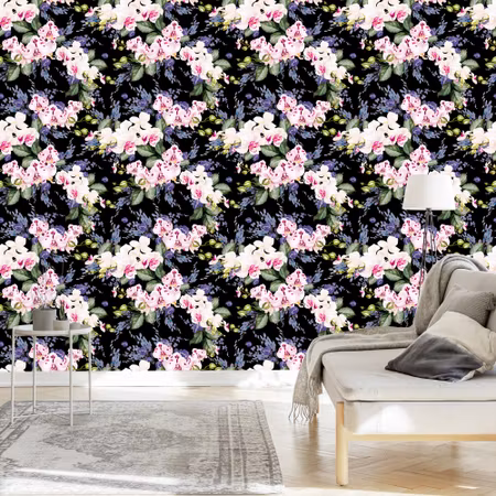 Tapet - Blommor Naturen Orkider Naturen