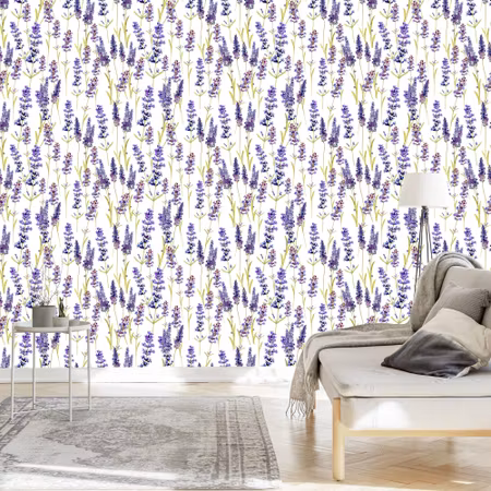 Tapet - Lavendel