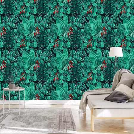 Tapet - Monstera Forlader