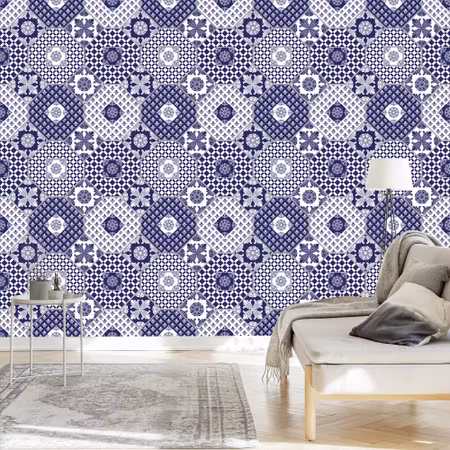 Tapet - Ornament Patchwork