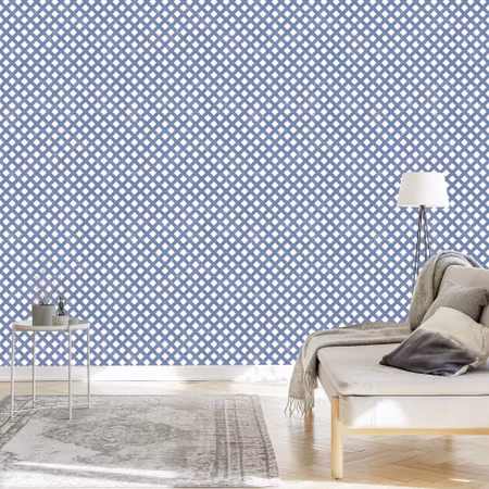 Tapet - Geometriskt Galler för Vardagsrum Kontor