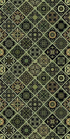 Tapet - Olive mosaic