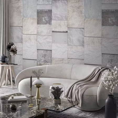 Tapet - Stone triptych