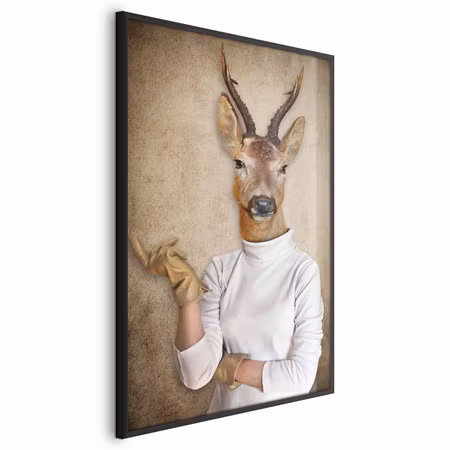 Poster med ram - Lady of the house