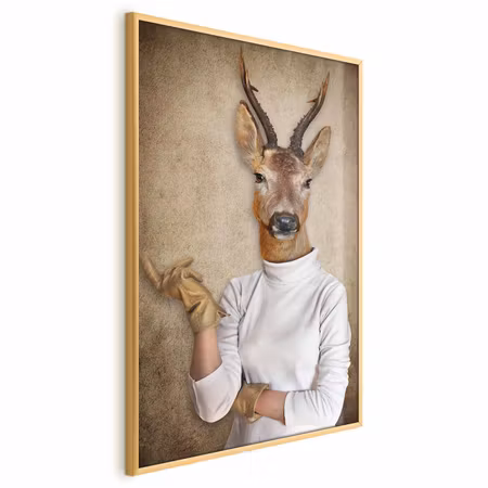 Poster med ram - Lady of the house