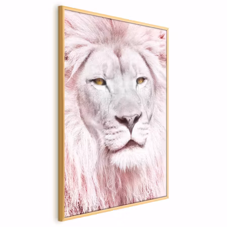 Poster med ram - Beauty in strength