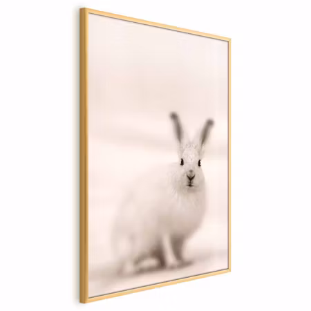 Poster med ram - Fearful look