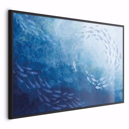 Poster med ram - Sea depths