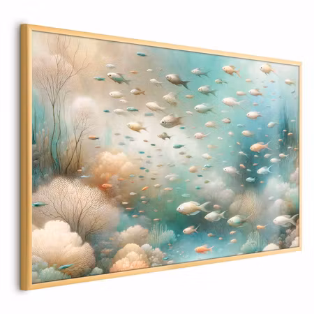 Poster med ram - Oceanic beauty
