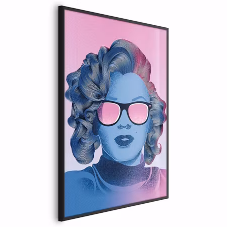 Poster med ram - Norma jeane