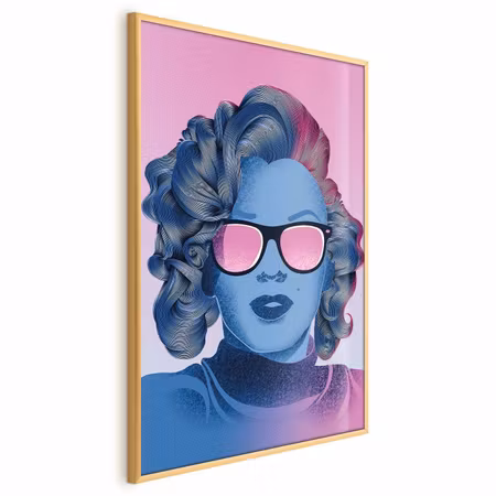 Poster med ram - Norma jeane