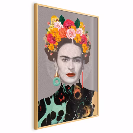 Poster med ram - Majestic frida