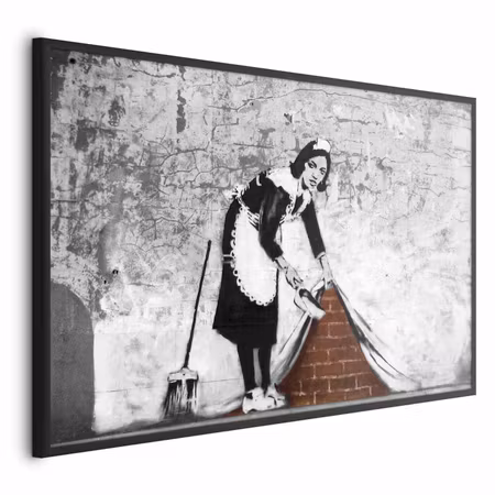 Poster med ram - Maid