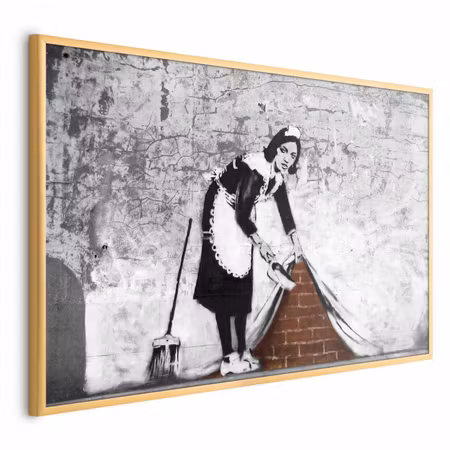 Poster med ram - Maid