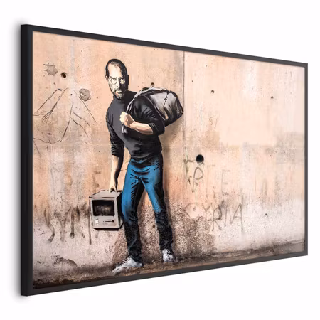 Poster med ram - Steve