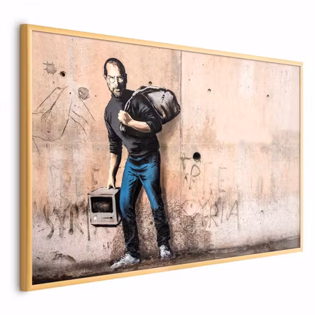 Poster med ram - Steve