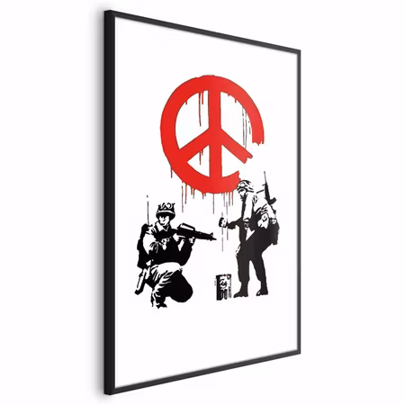 Poster med ram - Cnd soldiers