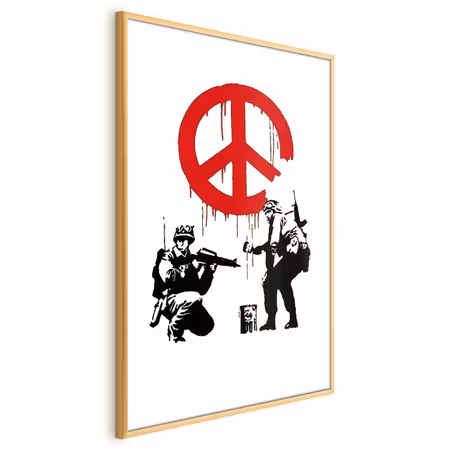 Poster med ram - Cnd soldiers