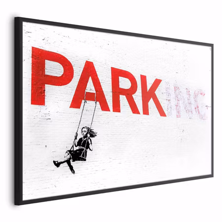 Poster med ram - Park-ing